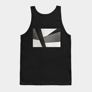 Grey Abstraction Tank Top